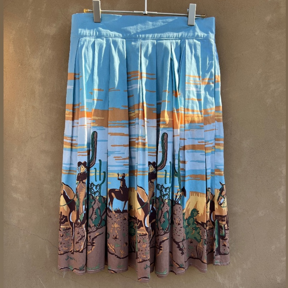 Dancing days by Banned brand  Rodeo Western Cowgirl Retro Swing skirt size M
